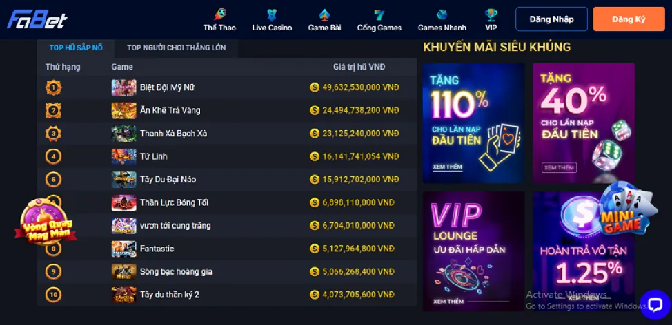 Banner khuyến mãi 2bong chính thức